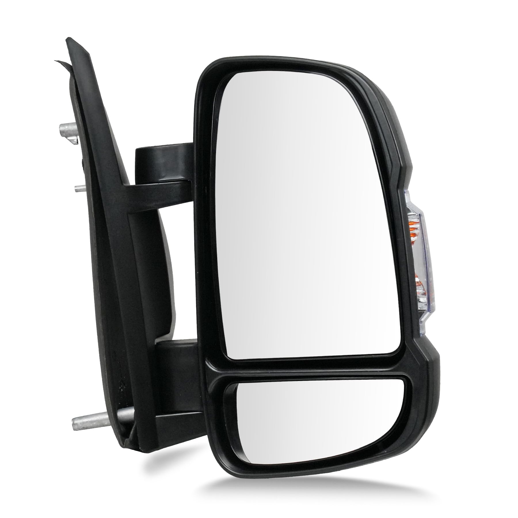 Convitex mirror held in hand to show scale and easy handling for installers