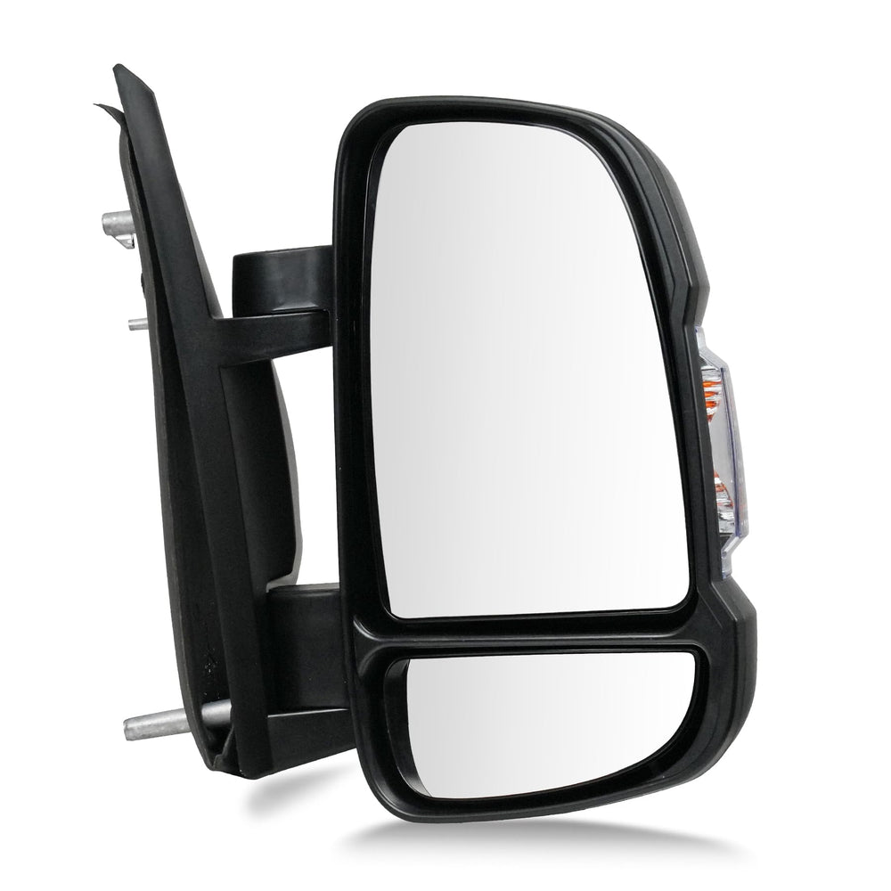 Convitex mirror held in hand to show scale and easy handling for installers