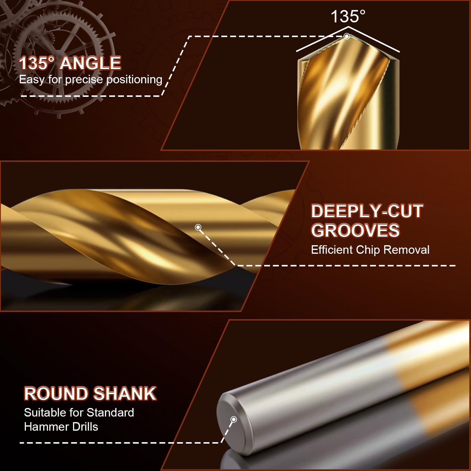 coobeast stainless steel taps detail for cleaner thread cutting