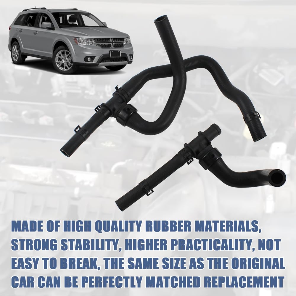 COOL STAR heater hose installed under hood demonstrating correct routing and simple fitment