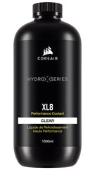Corsair XL8 bottle front view showing label and 1L size, ideal for easy fill