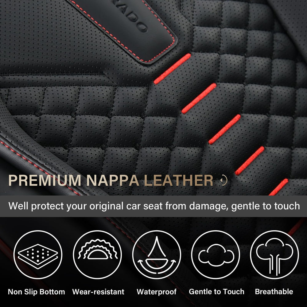 Coverado installed in vehicle lifestyle shot showing upgraded cabin appearance