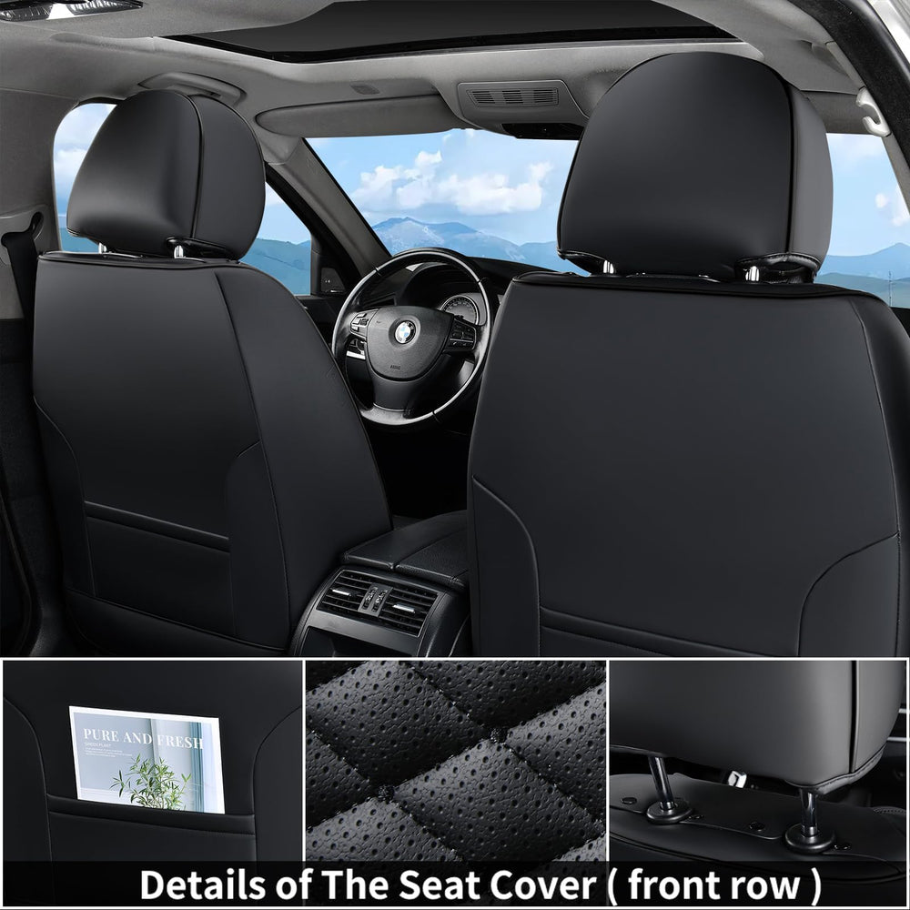 Coverado installed driver side view keeping seat controls accessible