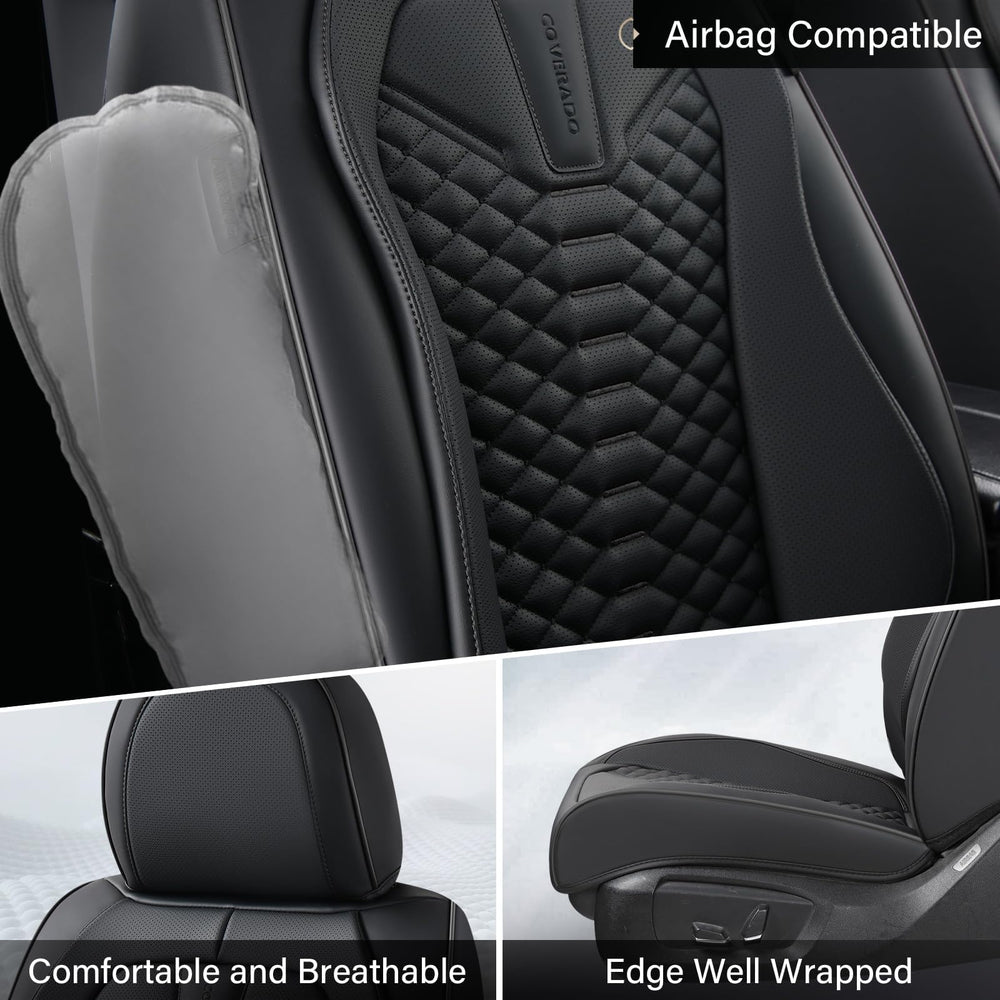 Coverado rear seat full coverage protecting upholstery from spills