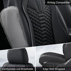 Coverado rear seat full coverage protecting upholstery from spills