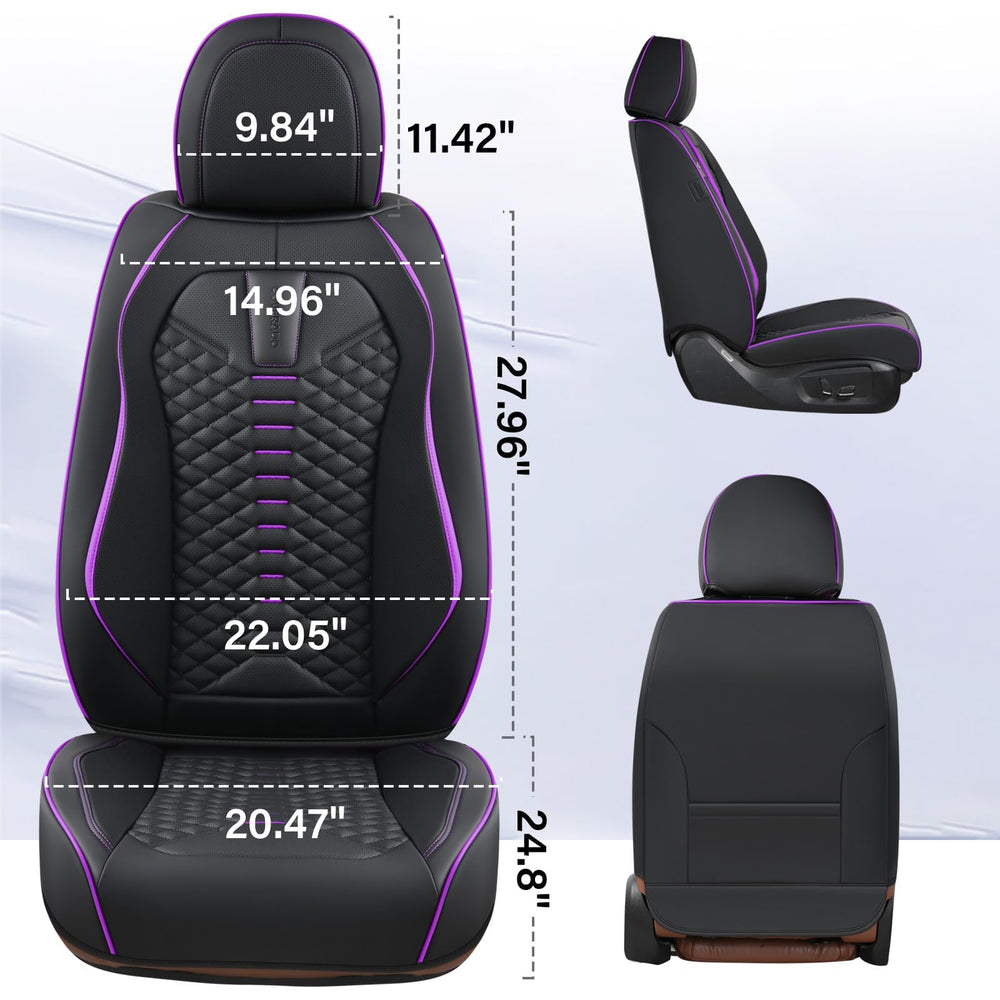 Coverado seat cover next to ruler for scale to show universal fit