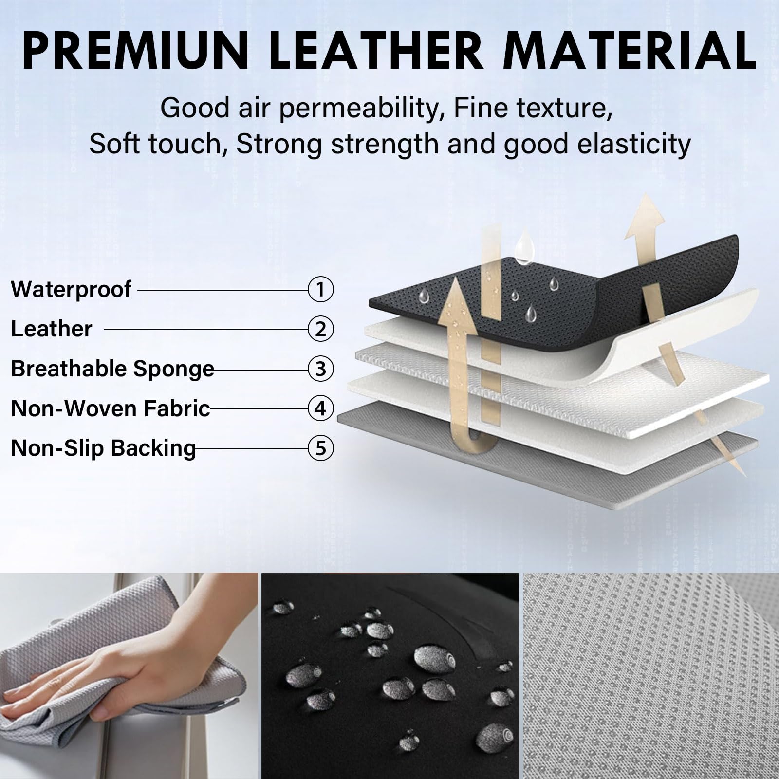 Coverado comparing seat with measurements showing universal fit guidance