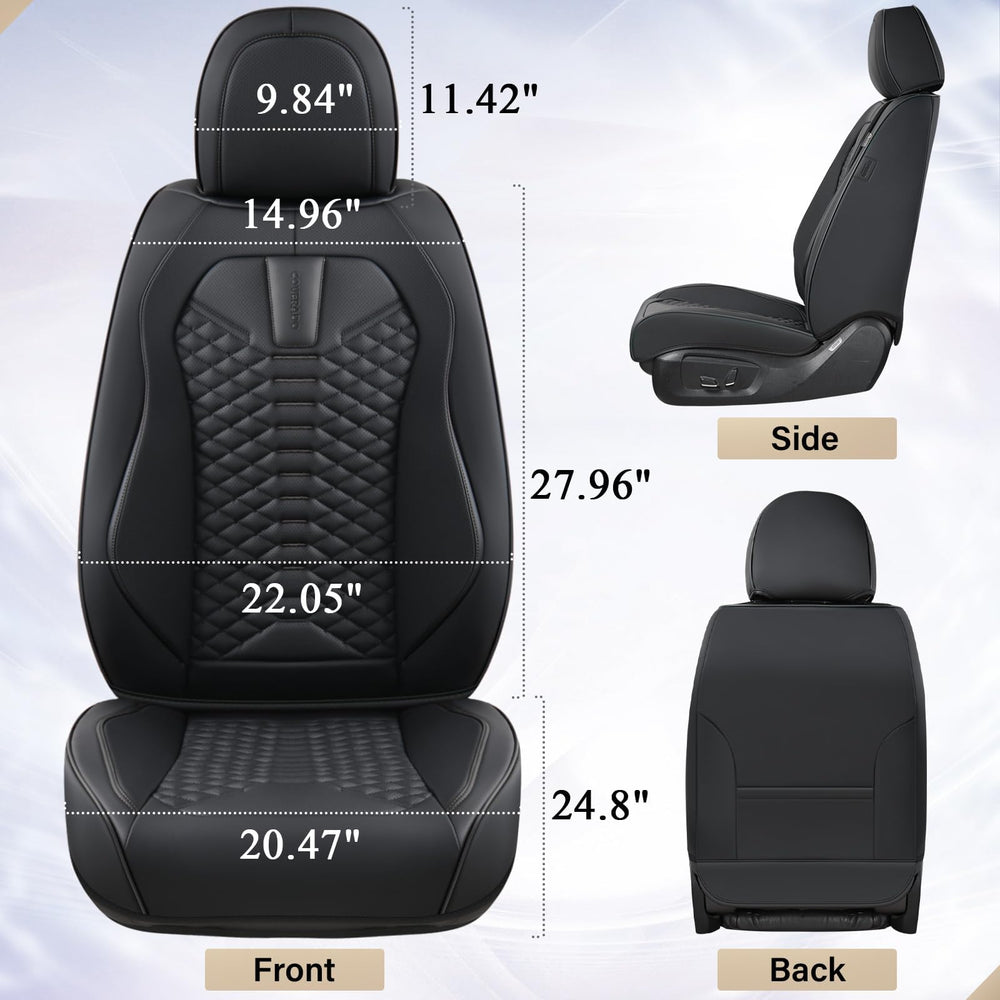Coverado seat cover next to ruler for quick size and scale reference