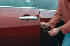 Cowles Custom close-up of U-channel profile showing grip and protective cushioning