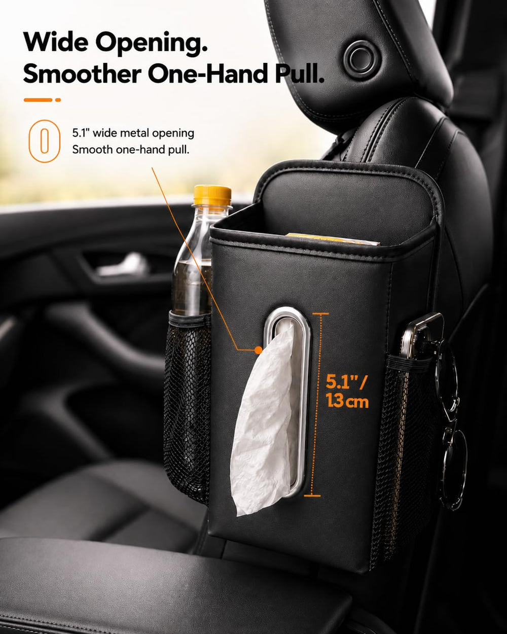 COZILO installed in backseat for easy passenger access and convenience