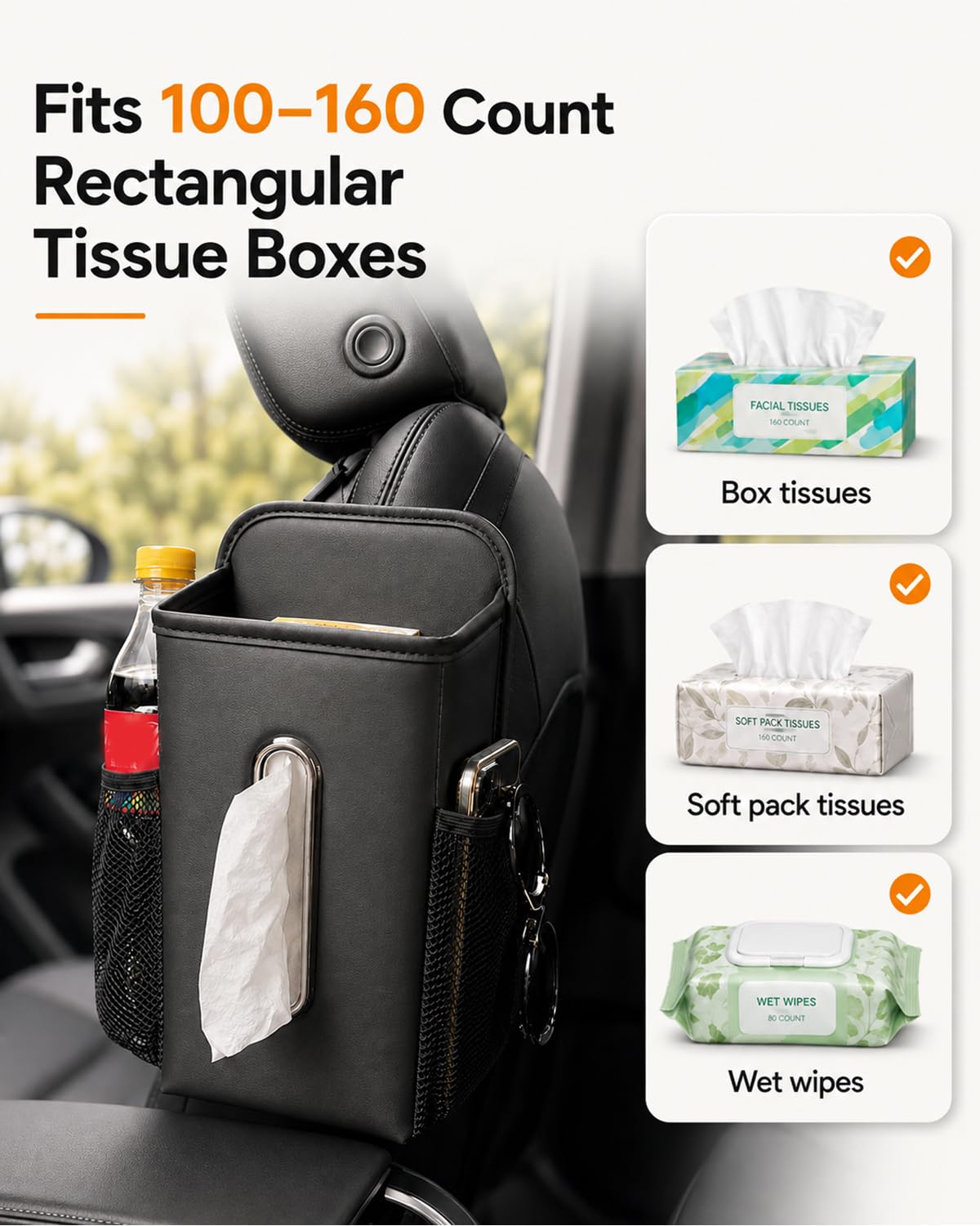 COZILO PU leather texture and stitching for durable easy cleaning