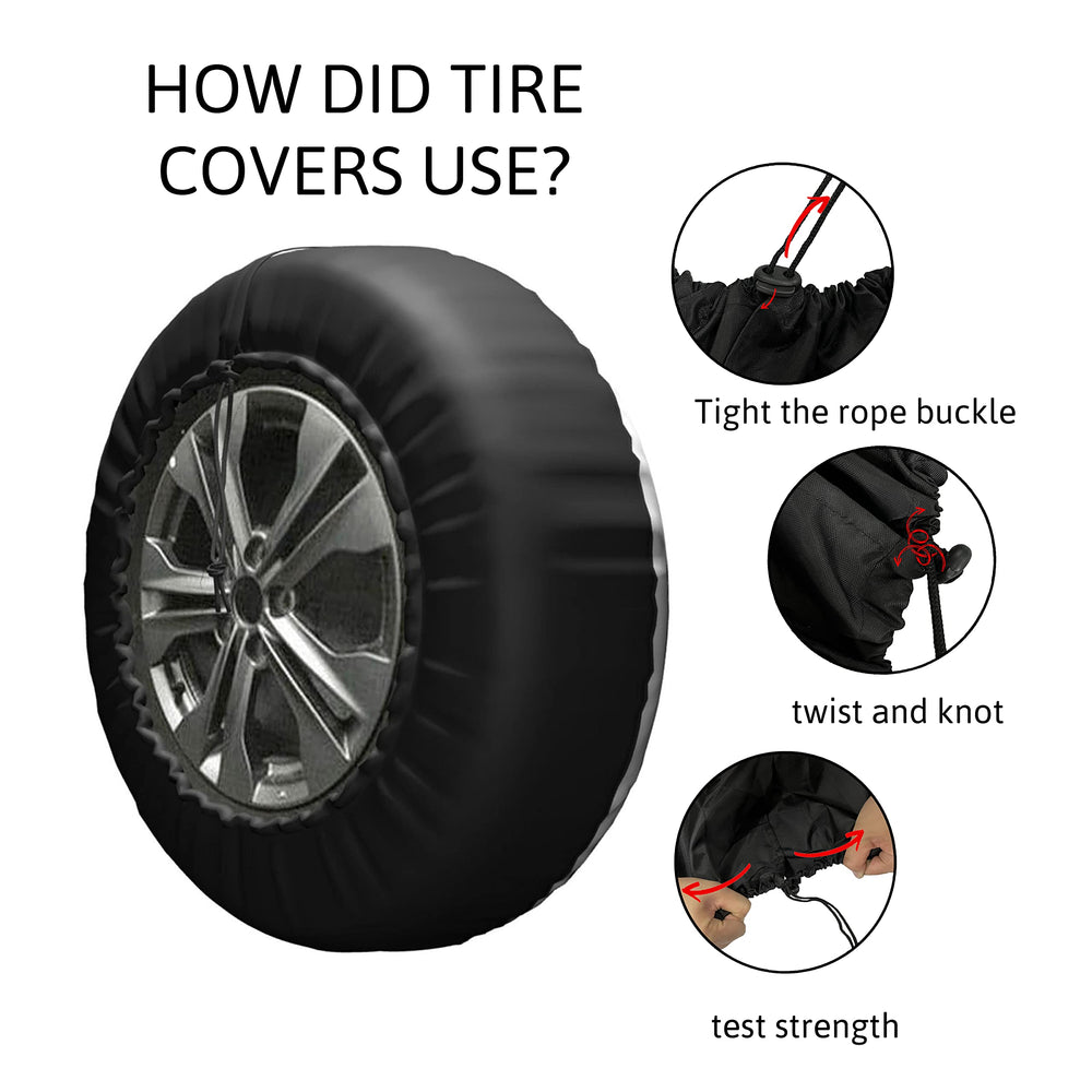 cozipink size comparison showing fit options for 14" to 17" tires