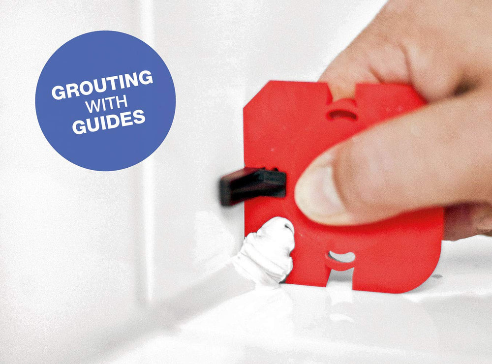 Cramer close-up of profiling tool edge showing 90° angle for clean corners