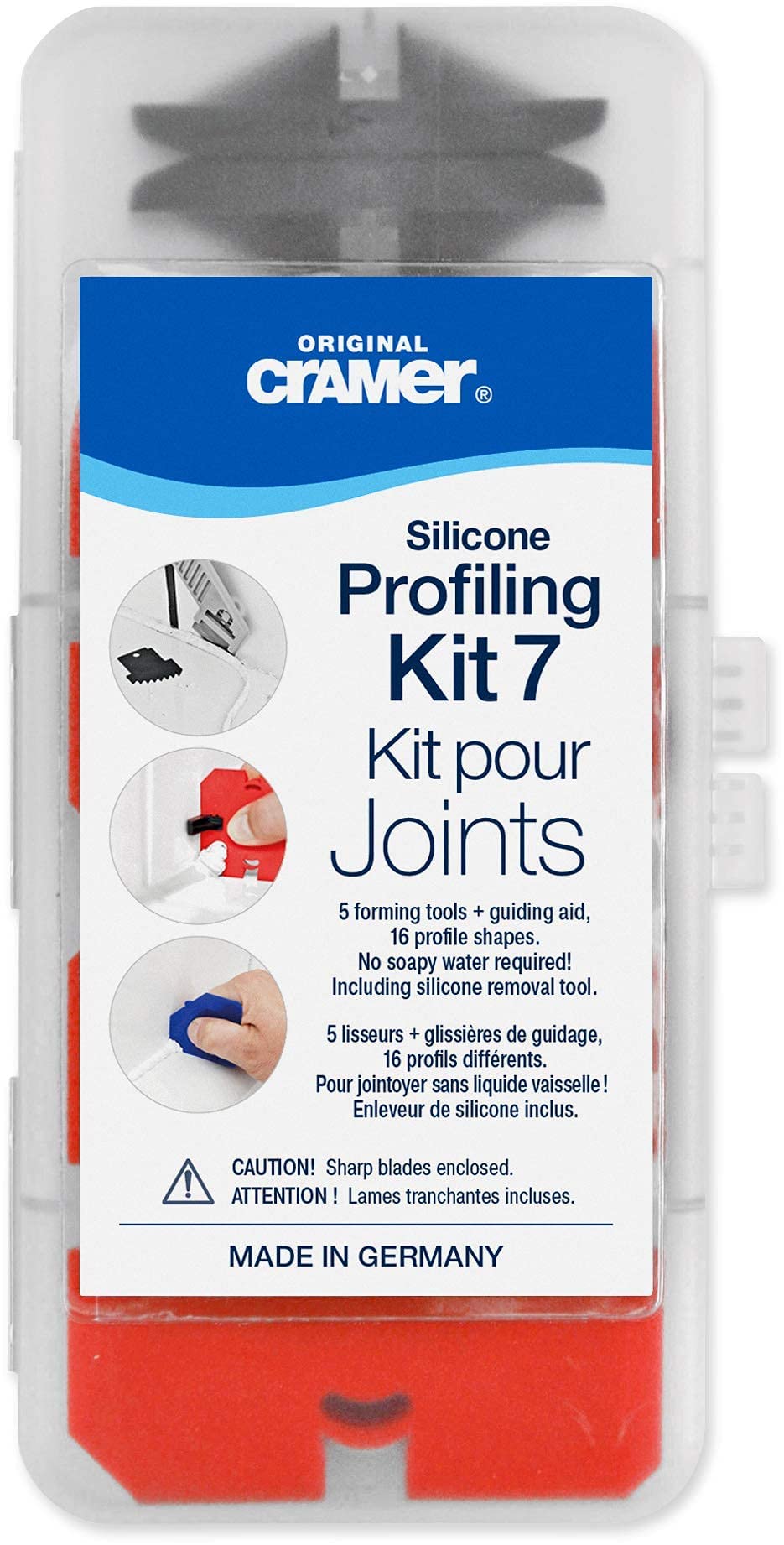 Cramer open storage box organizing tools to prevent loss and simplify transport