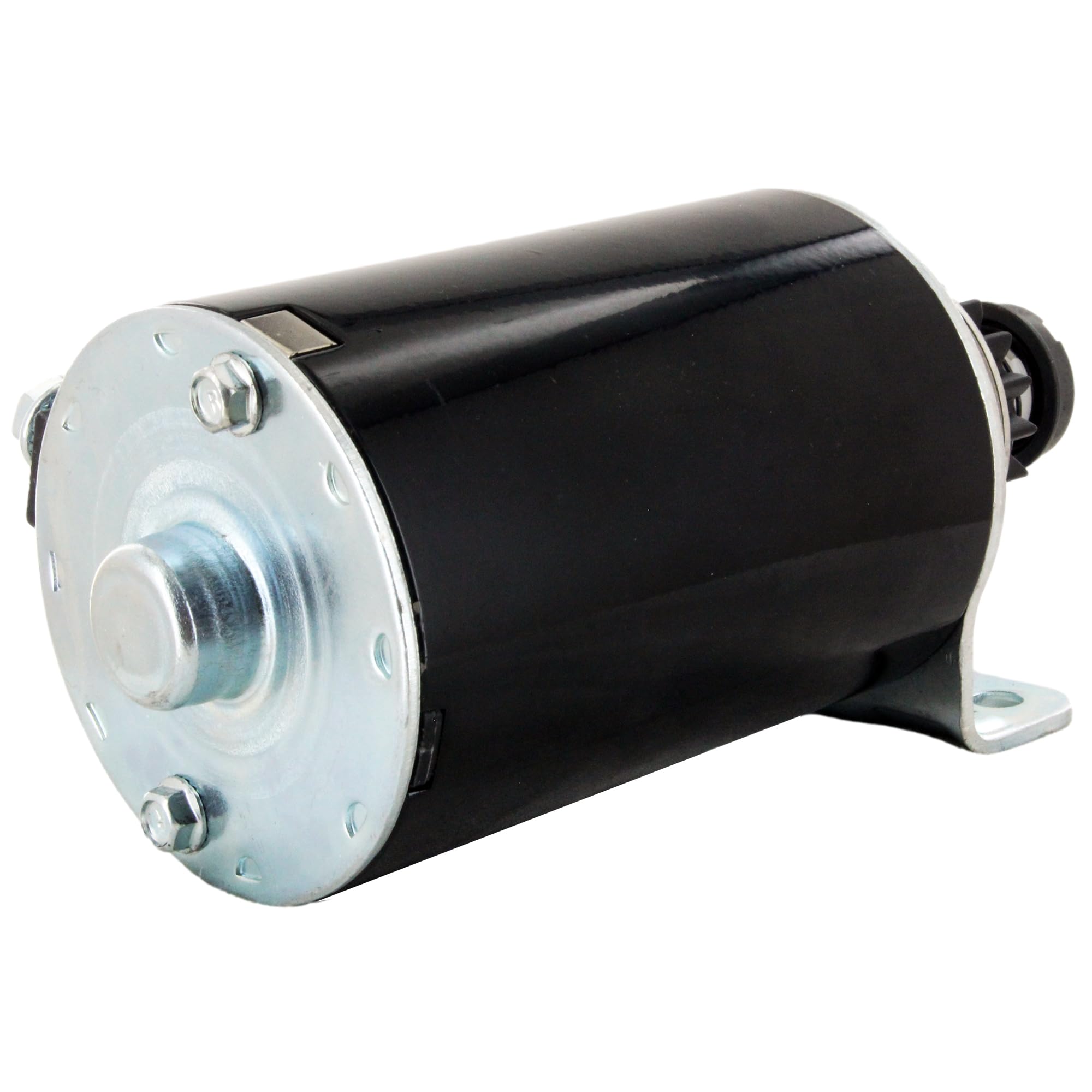 Crank-n-Charge starter gear close-up showing 16-tooth pinion for precise engagement