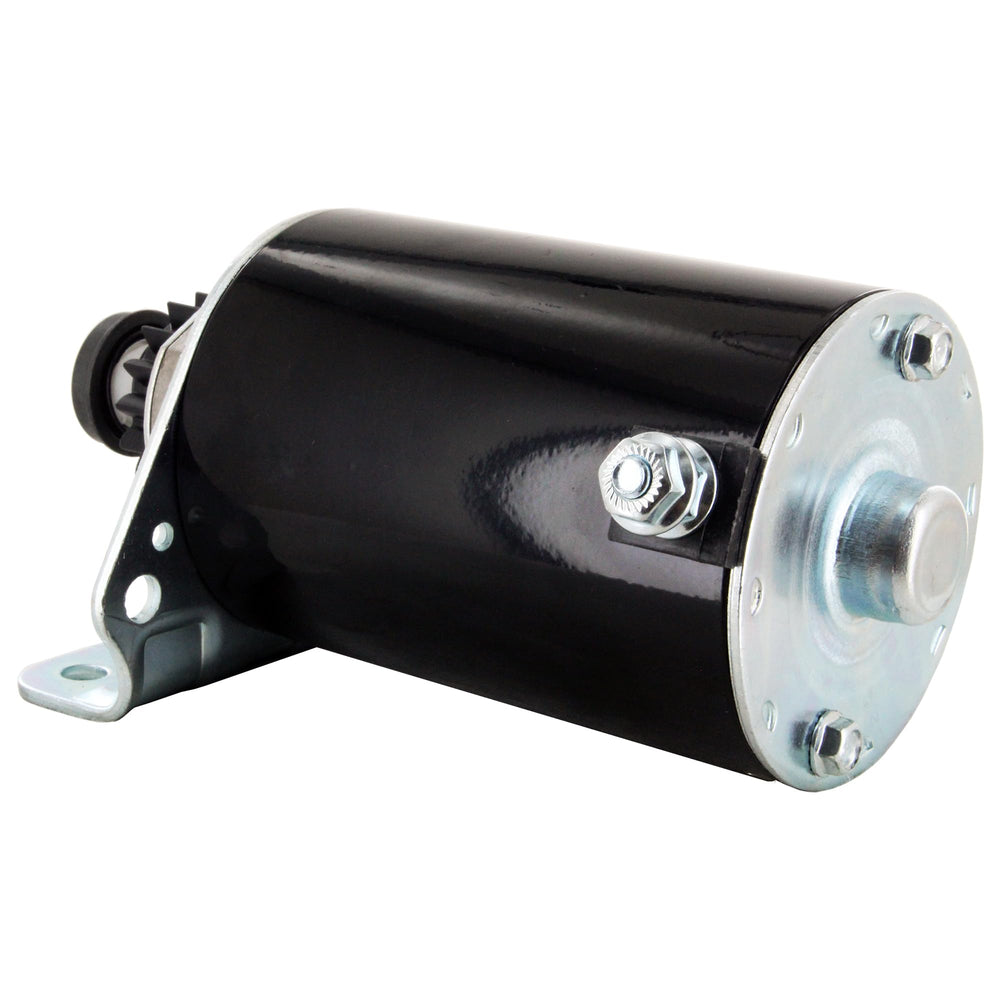Crank-n-Charge starter installed in mower illustrating straightforward replacement