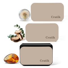 CRATIK front packaging with visor clip and three stones showing premium starter kit benefit