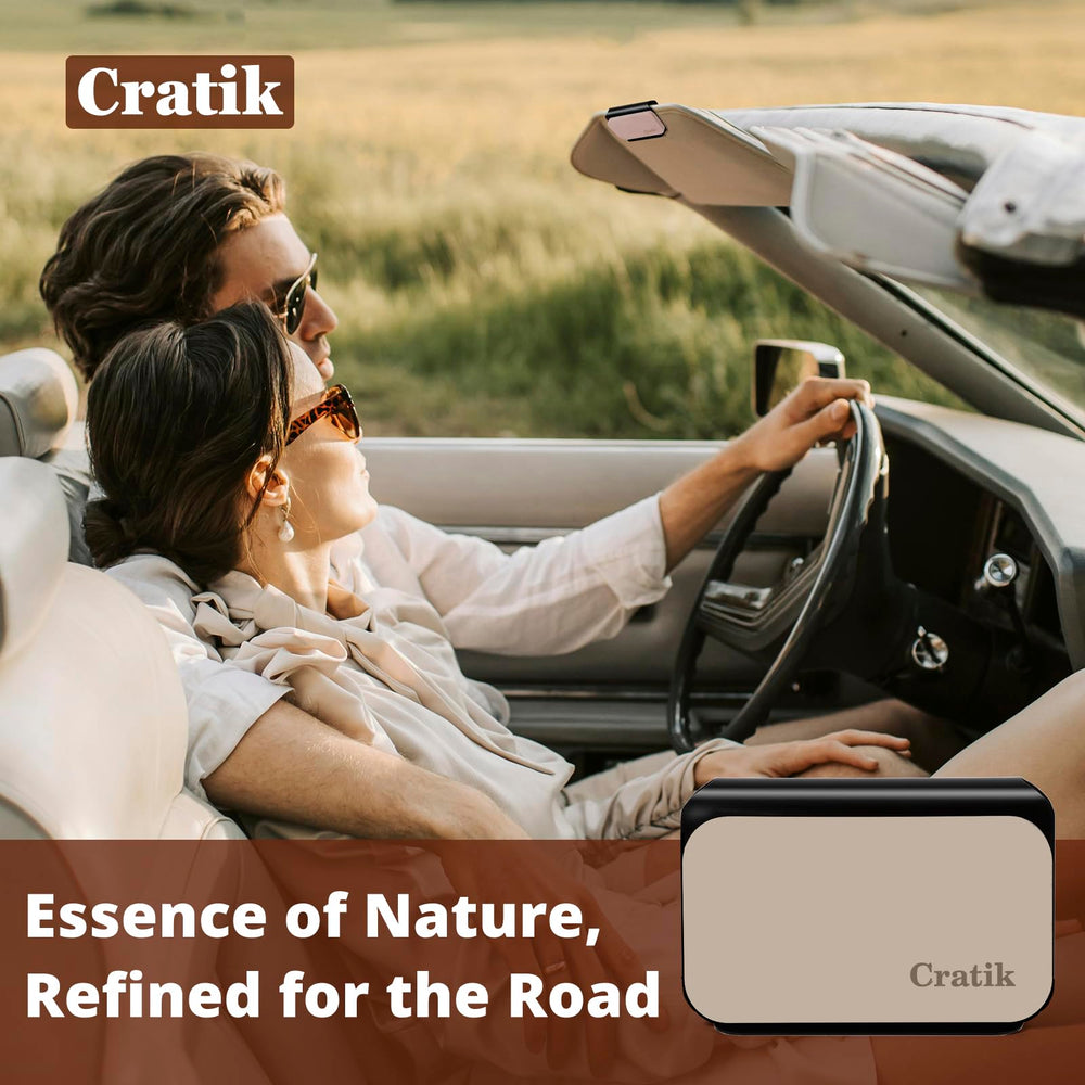 CRATIK lifestyle dashboard scene showing refreshed cabin ambiance and pleasant driving experience