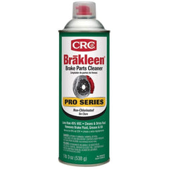 CRC Brakleen front can showing label and spray nozzle for clean brake parts
