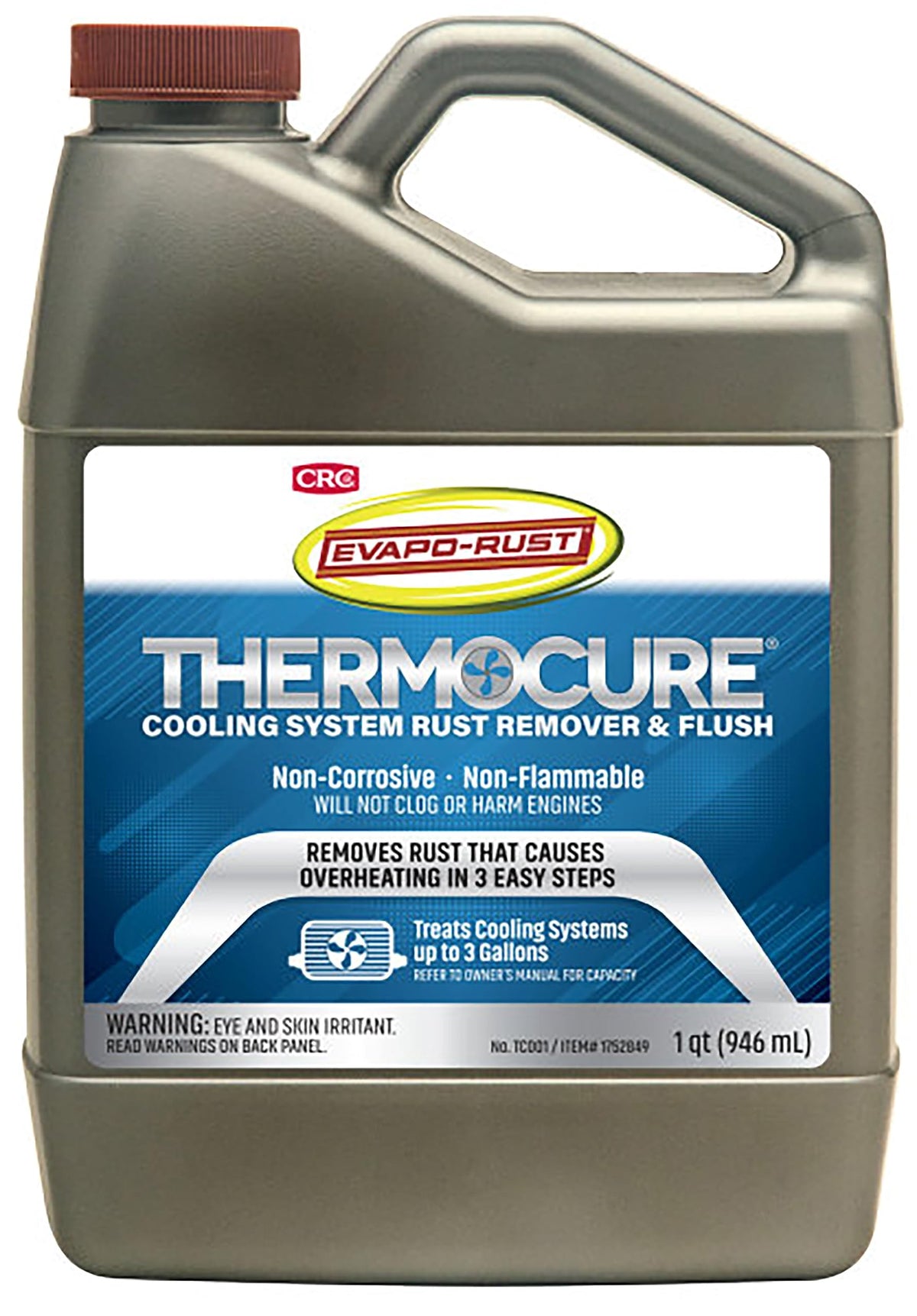 CRC Thermocure front bottle showing 32 oz packaging and easy-application benefit