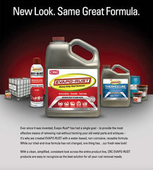 CRC Thermocure in engine bay during service demonstrating rust removal benefit