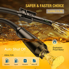 CRESTWAVE reinforced 41-inch hose and four adapters laid out for universal fit