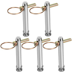 CrestWeld front view of five-pack top link pins showing hardware and durable finish