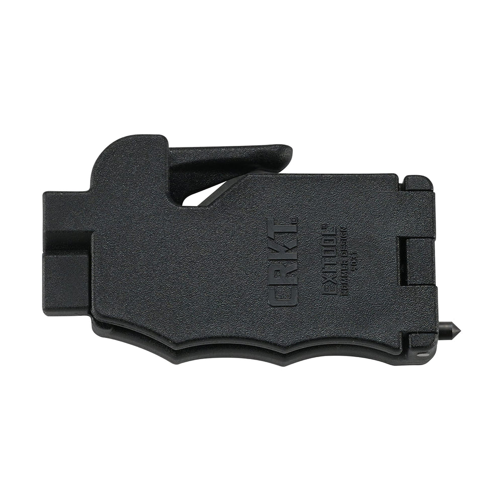 CRKT Exitool in car seat setting demonstrating readiness and peace of mind