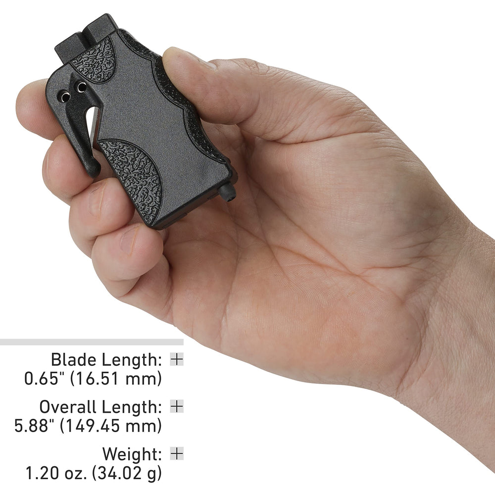 CRKT Exitool beside a coin showing scale and pocketable emergency size