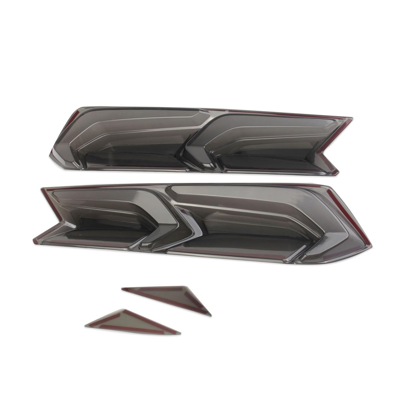 crosselec adhesive backing detail showing double-sided tape for secure installation benefit