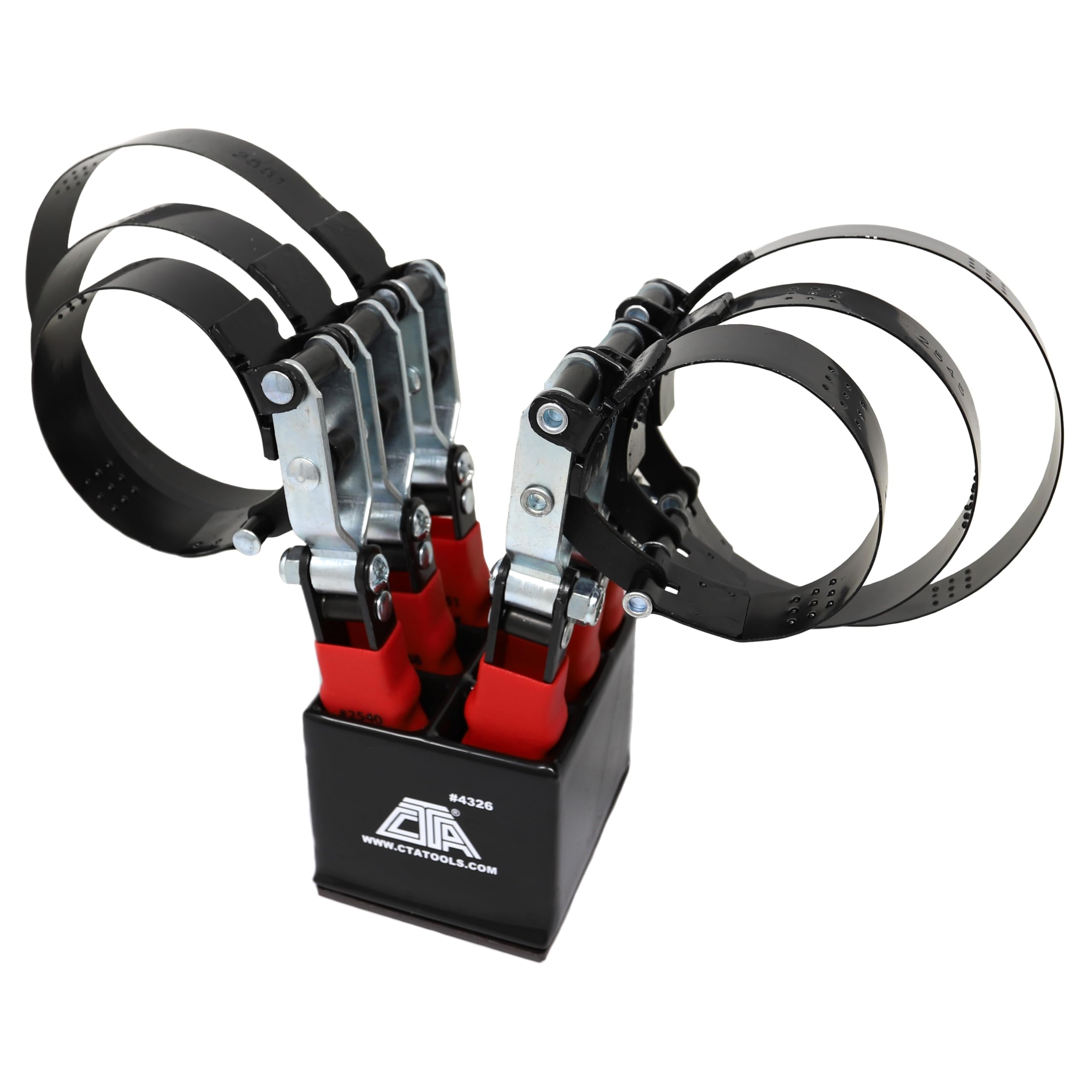 CTA Tools front view assembled set showing all six wrenches and stand for quick selection