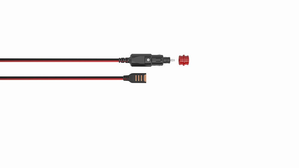 CTEK CIG Plug close-up of maze-like strain relief for longer cable life