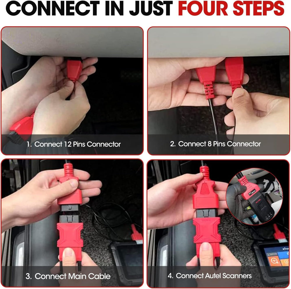 CTobd installed near glovebox showing real-world placement and easy access