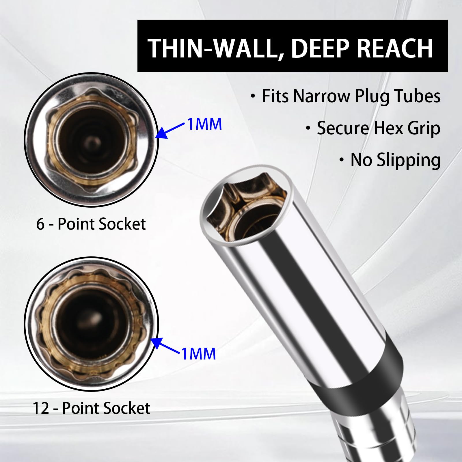 Cupbunny sockets next to a ruler for clear size and scale comparison benefit