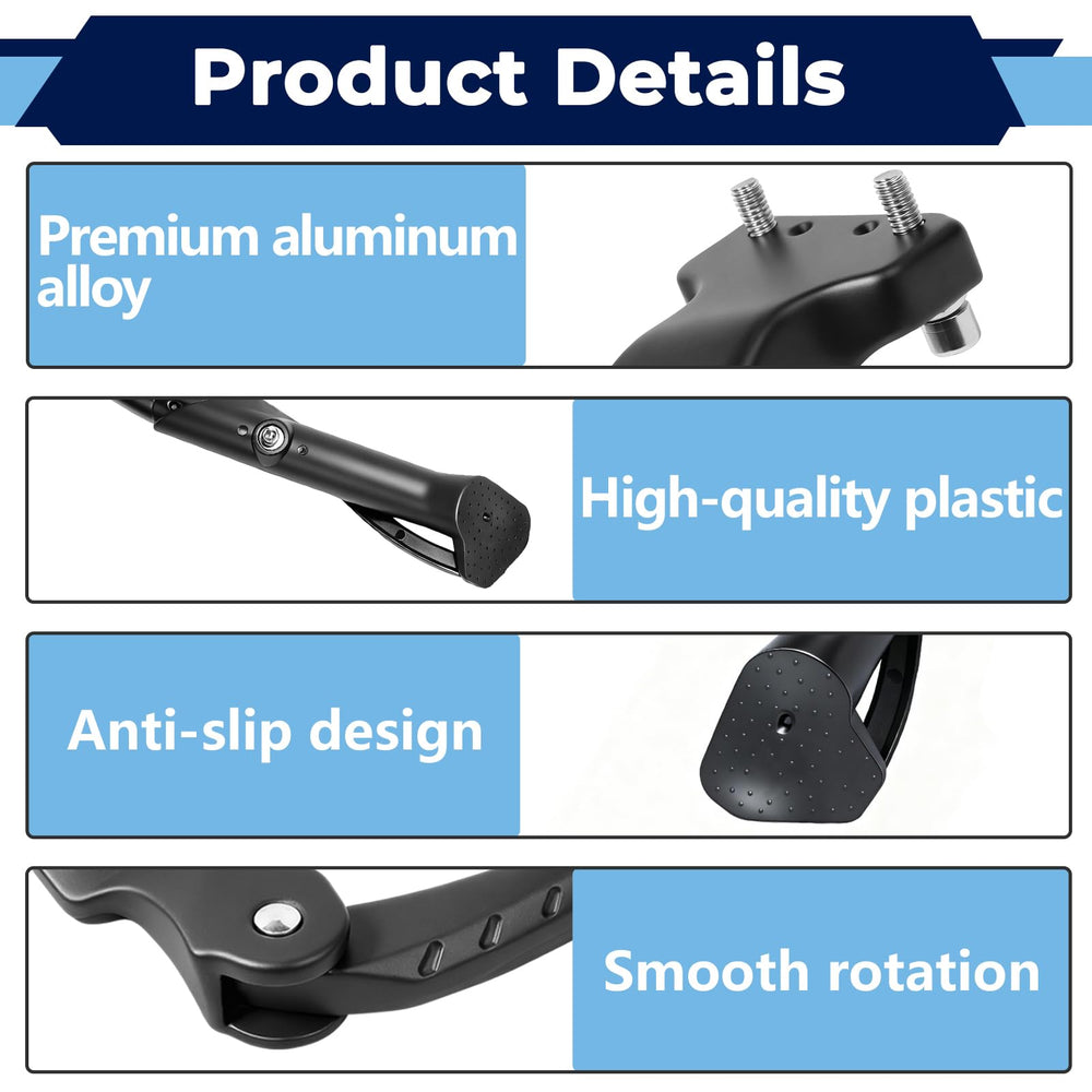 CuraceQ kickstand next to ruler illustrating 31.5 cm length for fit checking