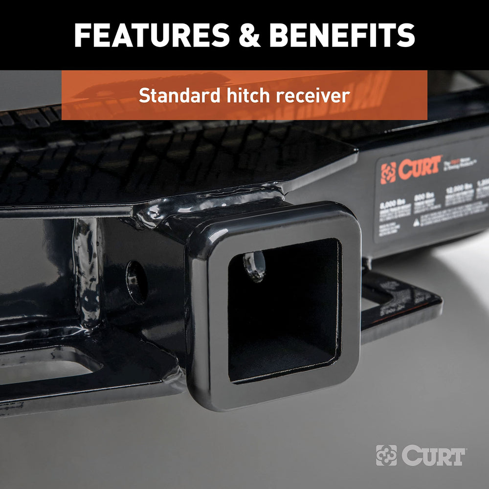 CURT protective finish close-up demonstrating corrosion resistance