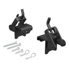 CURT 17208 front view showing bolt-on brackets and finish for reliable mounting