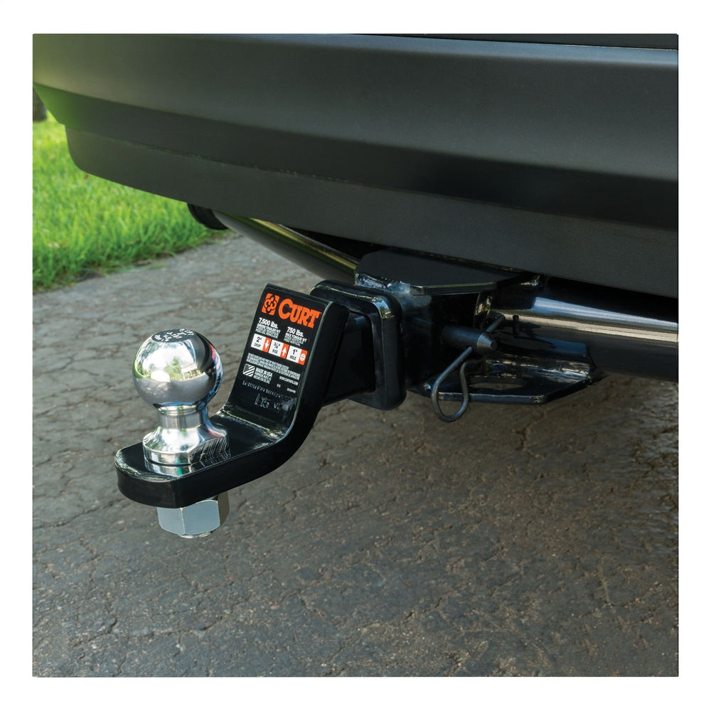 CURT hitch pin packaging label displaying model 21579 and product details
