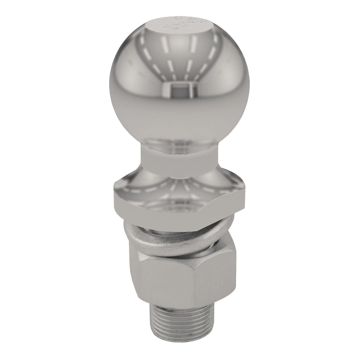 CURT 40053 front view showing polished stainless finish and durability