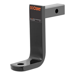CURT 45028 front view showing mount shape and corrosion-resistant finish