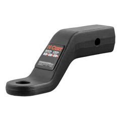 CURT front view of forged ball mount showing robust shape and towing strength