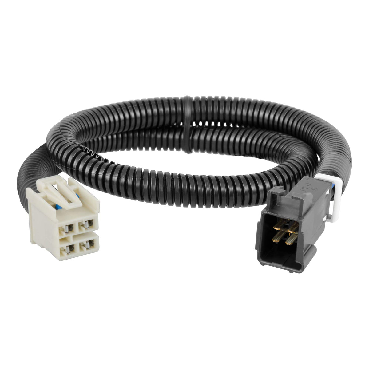CURT 51452 front connector showing vehicle plug and clean fit benefit