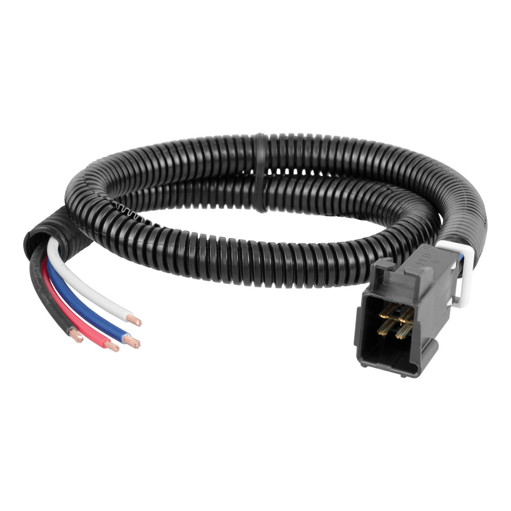 CURT 51516 front quick-plug connector showing secure fit and fast installation benefit