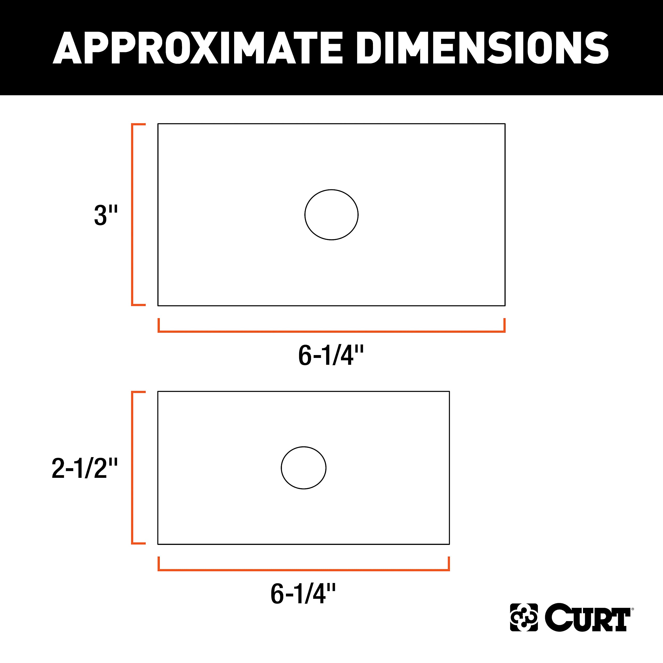 CURT close-up of carbon steel texture and carbide powder coat protection