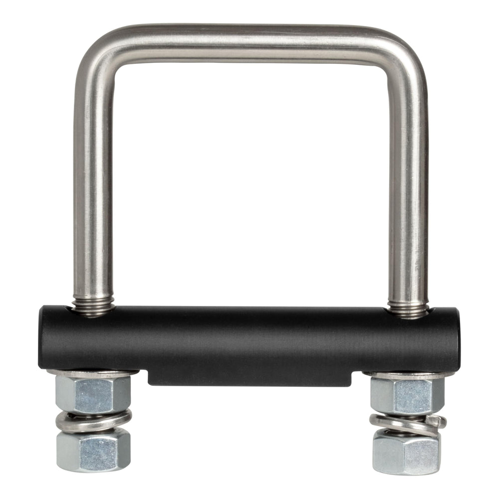 CURT close-up of threaded nuts demonstrating secure tightening benefit