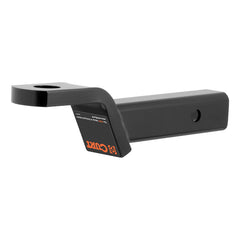 CURT class 4 ball mount side profile highlighting drop/rise adjustment benefit