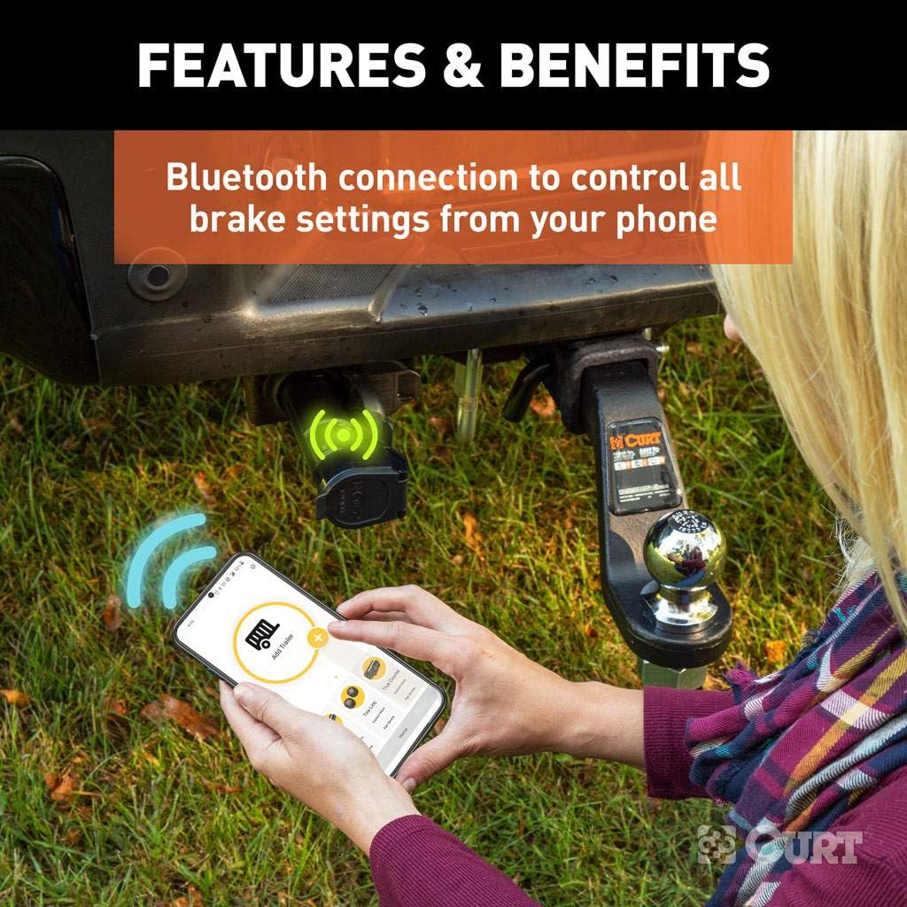 CURT Echo app pairing screen on smartphone enabling quick Bluetooth setup