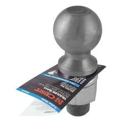 CURT trailer ball on truck towing trailer showing reliable heavy-duty performance