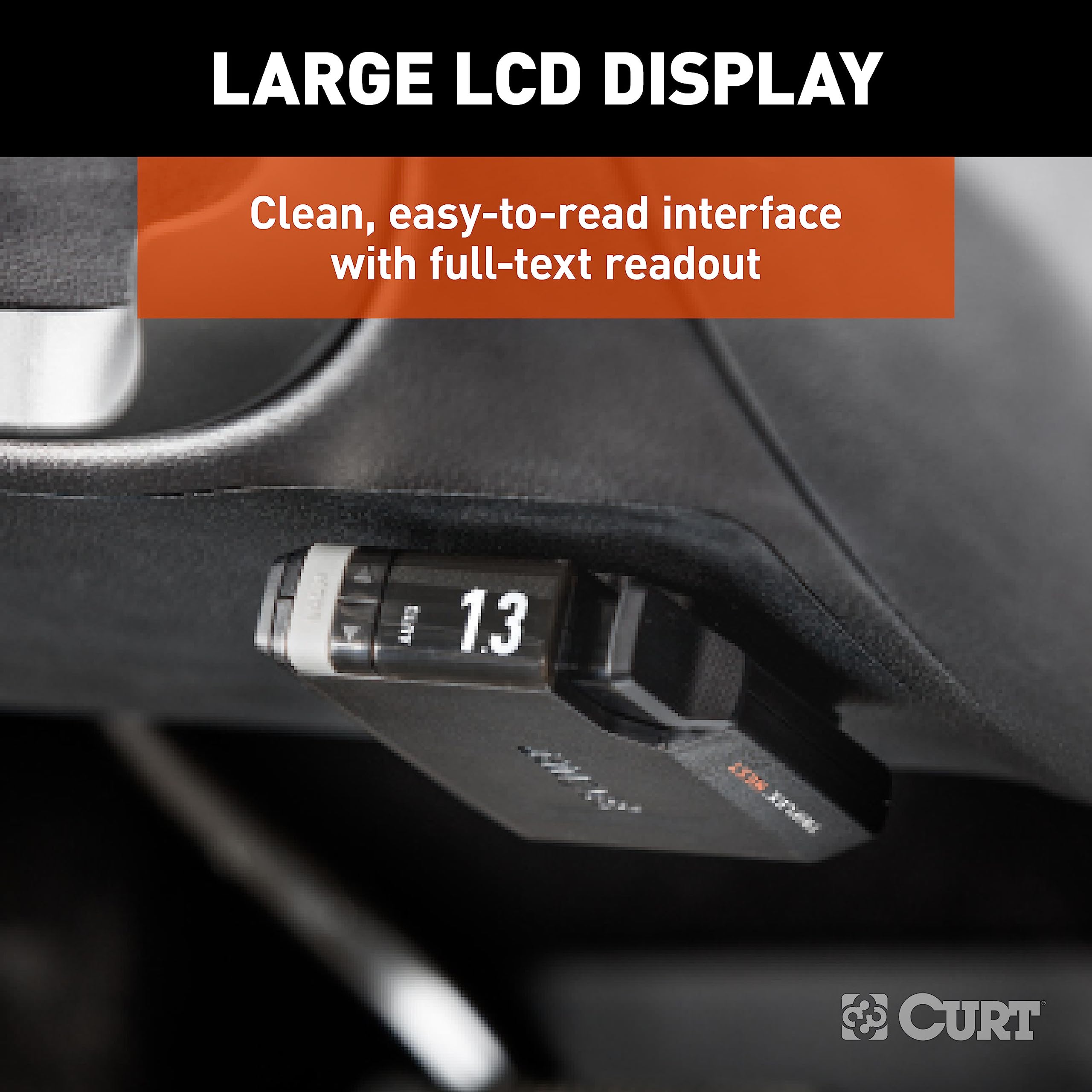 CURT side profile illustrating slim design for unobtrusive underdash fit