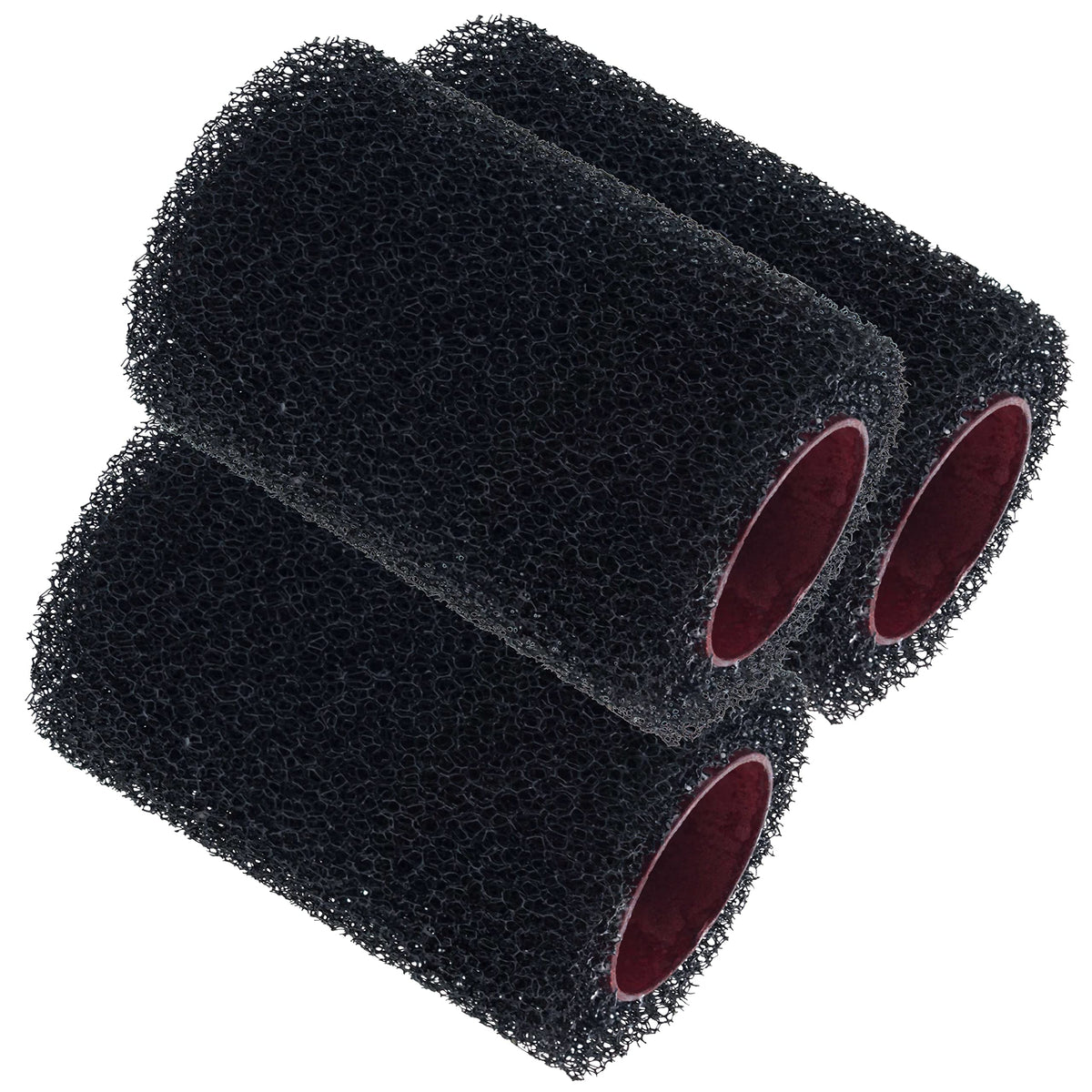 Custom Shop roller covers front view showing three-pack and ready-to-use durability